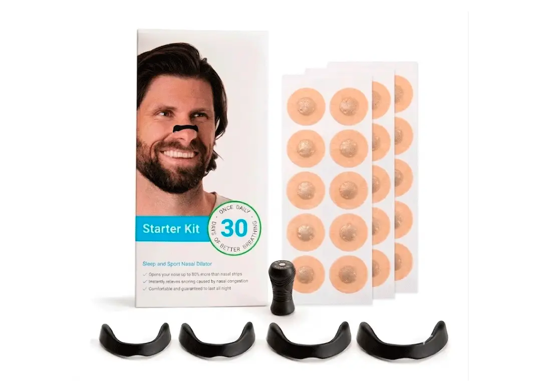 Kit dilatador nasal magnético.